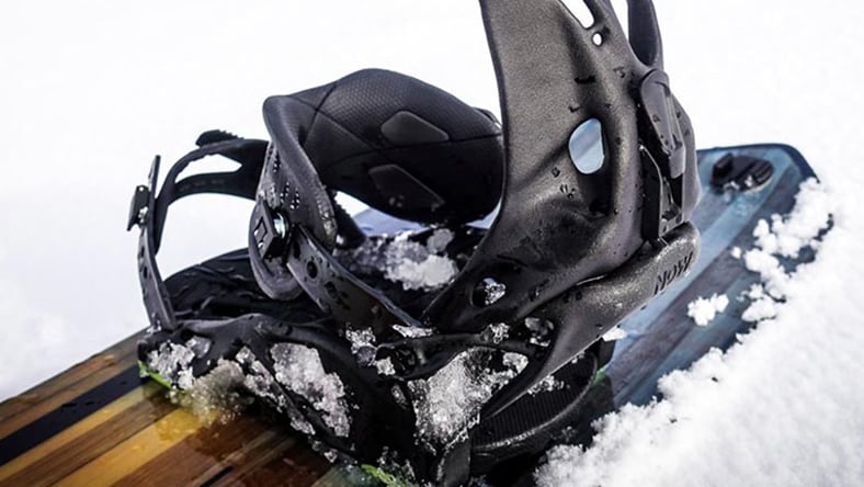 3D-printed snowboard binding with generative design