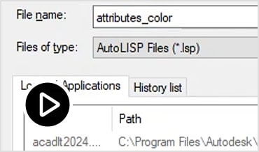 Video: AutoLISP in AutoCAD LT 