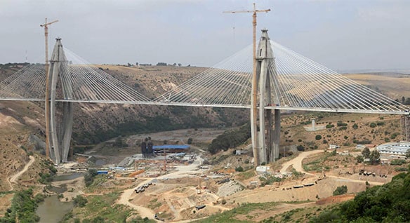 Morocco's Bouregreg River bridge
